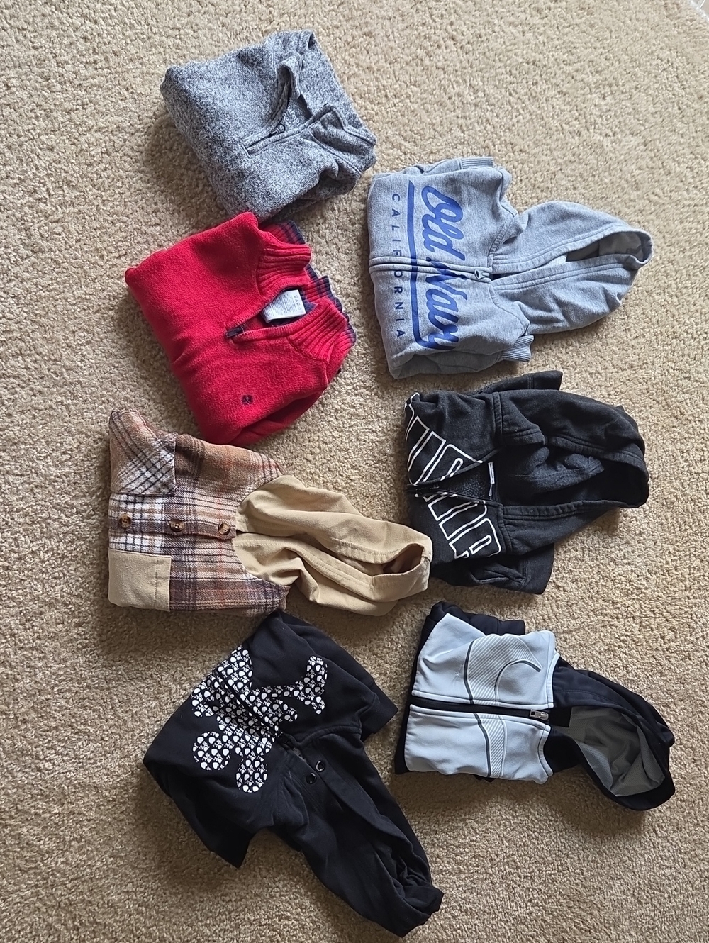 4T Hoodie Bundle - 7 Total